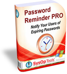 Expiring domain password reminder notification for Active Directory - Password Reminder PRO